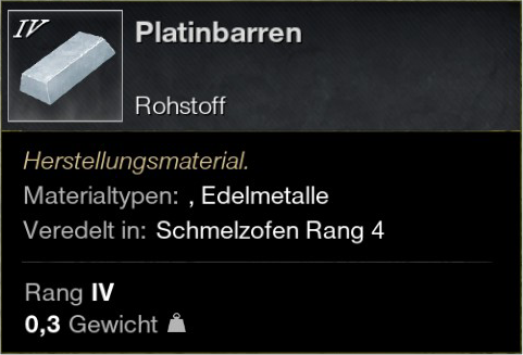 Platinbarren