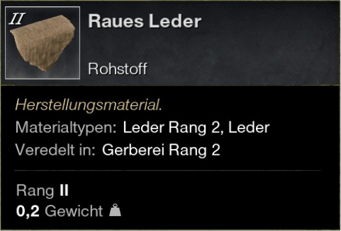 Raues Leder