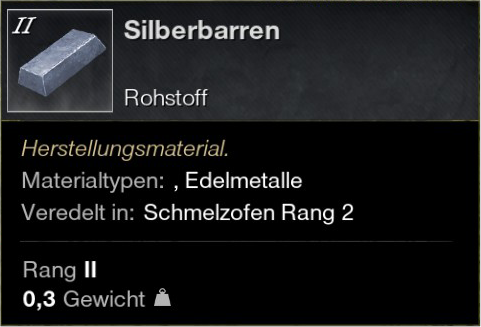 Silberbarren