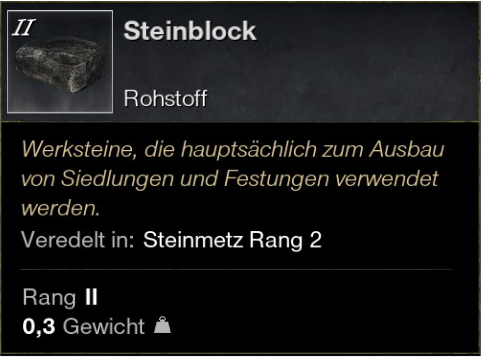 Steinblock x2