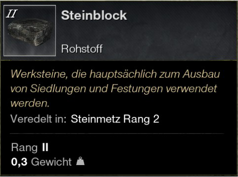 Steinblock