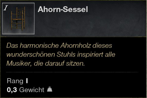 Ahorn Sessel