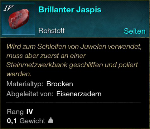 Brillanter Jaspis