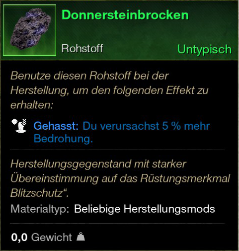 Donnnersteinbrocken