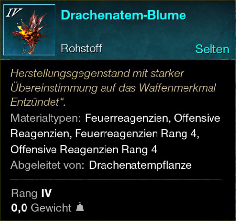 Drachenatem-Blume