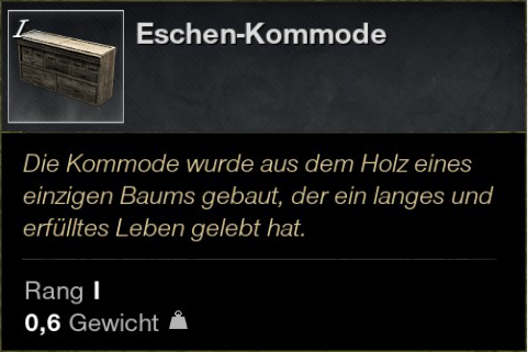 Eschen Kommode