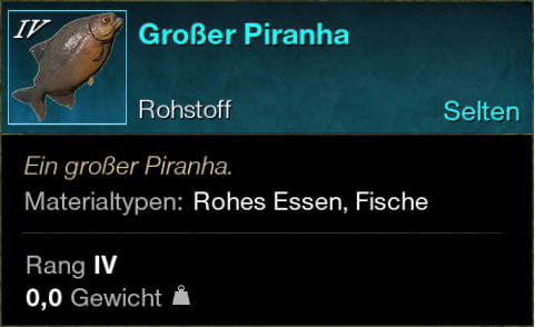 Großer Piranha