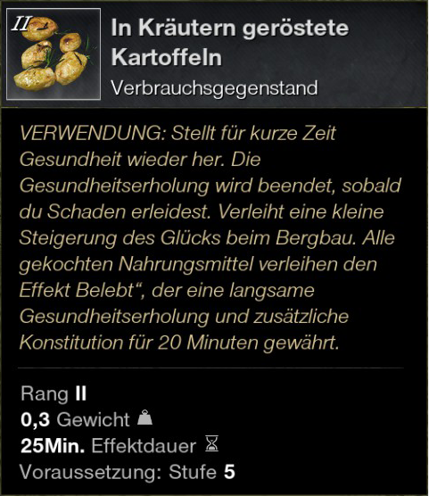 In Kräutern geröstete Kartoffeln