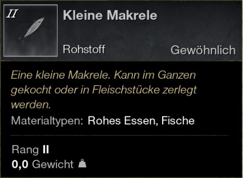 Kleine Makrele