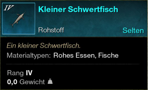 Kleiner Schwertfisch