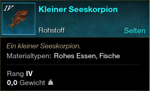 Kleiner Seeskorpion