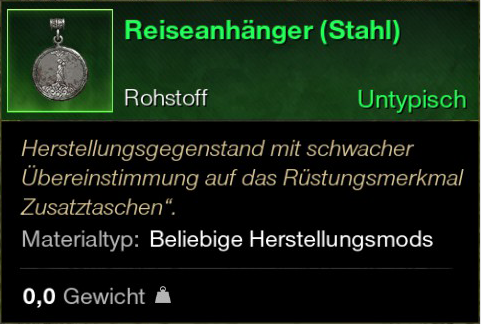 Reiseanhänger (Stahl)