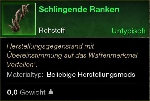 Schlingende Ranken