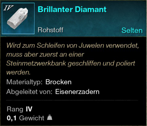 Brillanter Diamant