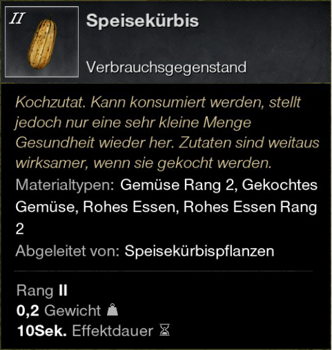 Speisekürbis