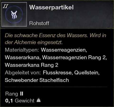 Wasserpartikel