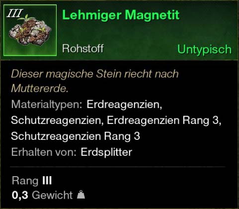 Lehmiger Magnetit