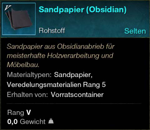 Sandpapier (Obsidian) x15