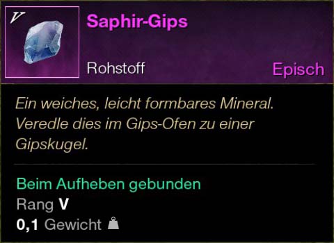 Saphir Gips
